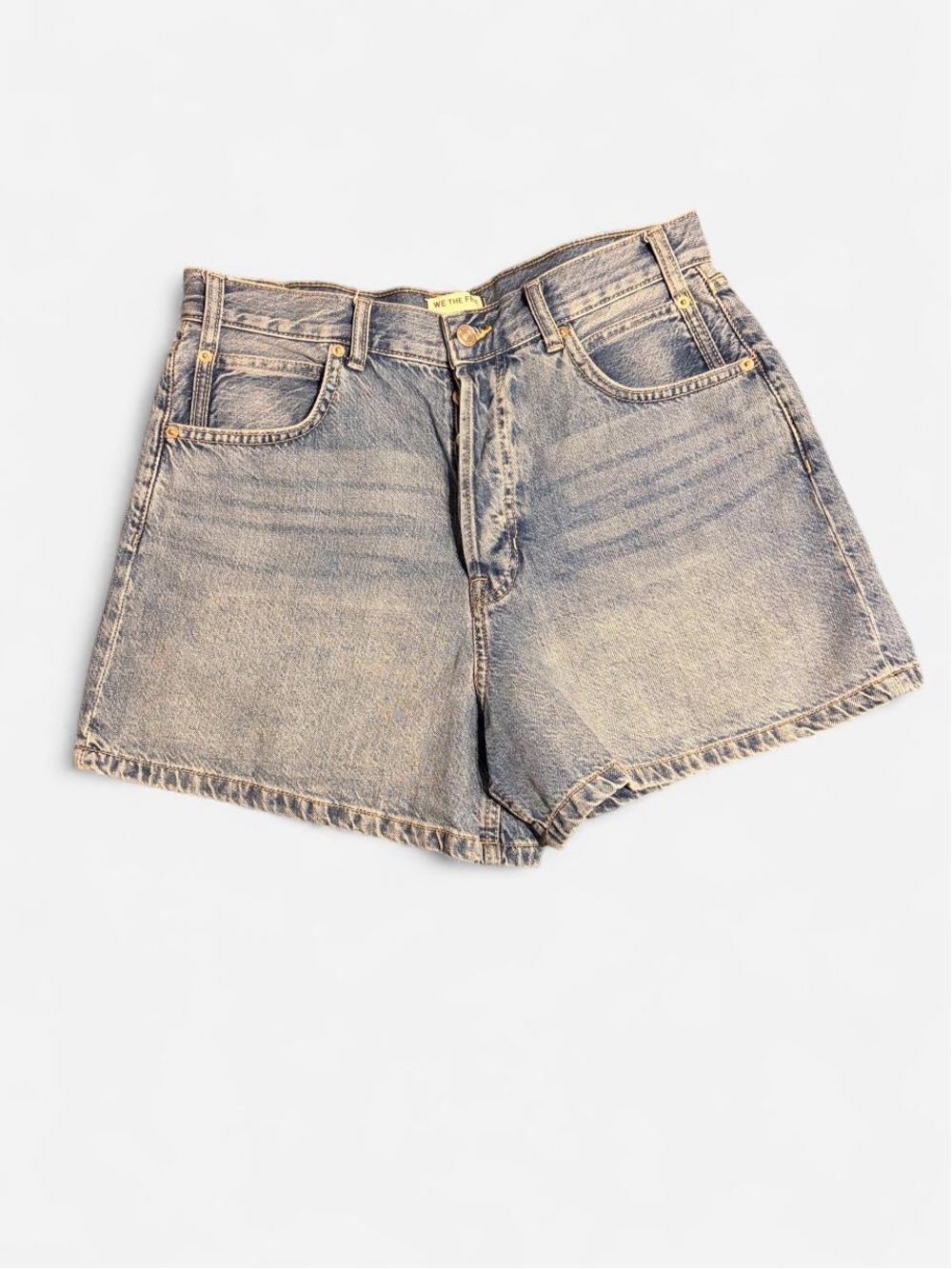 Free People Tippi High-Rise Denim Shorts